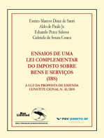 Ensaios de uma lei complementar do Imposto sobre Bens e Serviços: à luz da Proposta de Emenda Constitucional n. 45/2019