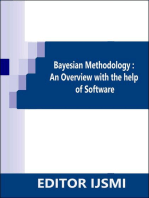 Bayesian Methodology: an Overview With The Help Of R Software