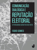 Comunicação diálogica e reputação eleitoral: O percurso gerativo do voto