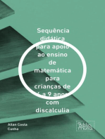 Sequência didática para apoio ao ensino de matemática para crianças de 6 a 9 anos com discalculia