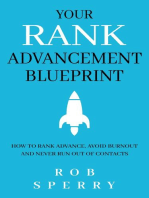 Your Rank Advancement Blueprint: How to rank advance, avoid burnout and never run out of contacts