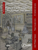 Papa n'a pas voulu... et maman non plus: Pochade en vers (toujours) et en verlan (parfois)