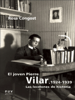 El joven Pierre Vilar, 1924-1939: Las lecciones de historia