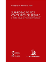 Sub-rogação nos contratos de seguro:: o termo inicial do prazo de prescrição