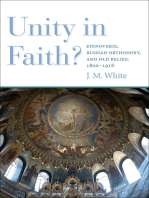 Unity in Faith?: Edinoverie, Russian Orthodoxy, and Old Belief, 1800–1918