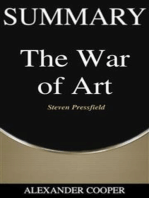 Summary of The War of Art: by Steven Pressfield - A Comprehensive Summary