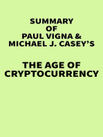 Summary of Paul Vigna & Michael J. Casey's The Age of Cryptocurrency