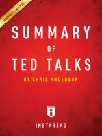 Summary of TED Talks: by Chris Anderson | Includes Analysis