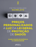 Preços personalizados à luz da Lei Geral de Proteção de Dados: Viabilidade econômica e juridicidade