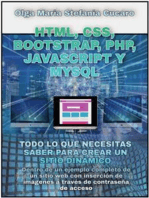 HTML, CSS, Bootstrap, Php, Javascript y MySql: Todo lo que necesitas saber para crear un sitio dinámico