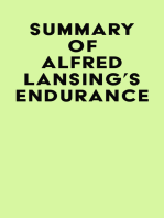 Summary of Alfred Lansing's Endurance