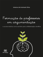 Formação de professores em argumentação: o uso da robótica como caminho para a alfabetização científica