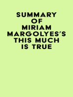 Summary of Miriam Margolyes's This Much Is True