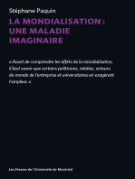 LA MONDIALISATION : UNE MALADIE IMAGINAIRE