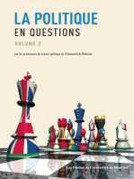 La POLITIQUE EN QUESTIONS: volume 2