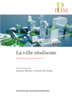 La VILLE RÉSILIENTE: Comment la construire?