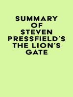 Summary of Steven Pressfield's The Lion's Gate