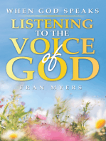 When God Speaks: Listening to the Voice of God