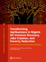 Transforming Agribusiness in Nigeria for Inclusive Recovery, Jobs Creation, and Poverty Reduction: Policy Reforms and Investment Priorities