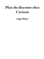 Plan du discours chez Cicéron