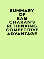 Summary of Ram Charan's Rethinking Competitive Advantage