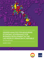 Provincial Facilitation for Investment and Trade Index: Measuring Economic Governance for Business Development in the Lao People’s Democratic Republic-Second Edition