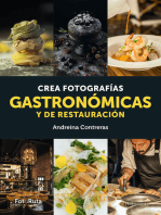 Crea fotografías gastronómicas y de restauración