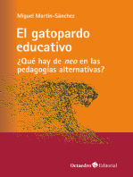 El gatopardo educativo: ¿Qué hay de neo en las pedagogías alternativas?