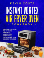 Instant Vortex Air Fryer Oven Cookbook: the complete cookbook series by Kevin Costa