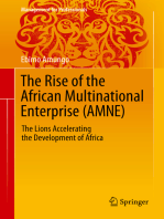 The Rise of the African Multinational Enterprise (AMNE): The Lions Accelerating the Development of Africa