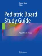 Pediatric Board Study Guide: A Last Minute Review