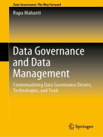 Data Governance and Data Management: Contextualizing Data Governance Drivers, Technologies, and Tools