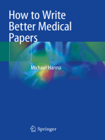 How to Write Better Medical Papers