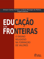 Educação em fronteiras: O ensino religioso na formação de valores