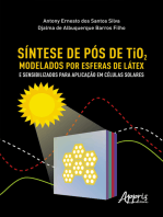 Síntese de Pós de Tio2 Modelados por Esferas de Látex e Sensibilizados para Aplicação em Células Solares