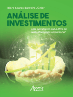 Análise de Investimentos: Uma Abordagem Sob a Ótica da Sustentabilidade Empresarial