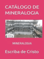 CATÁLOGO DE MINERALOGIA: CIÊNCIAS NATURAIS