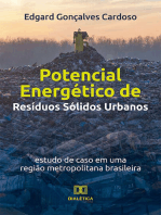 Potencial Energético de Resíduos Sólidos Urbanos: estudo de caso em uma região metropolitana brasileira