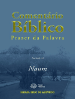 Comentário Bíblico Prazer da Palavra, fascículo 34 — Naum: Naum