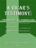 A Vicar's Testimony:: :Pentecost at Sunderland