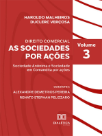 Direito Comercial - As Sociedades por Ações: Sociedade Anônima e Sociedade em Comandita por Ações - Volume 3 - 