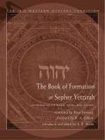 The Book of Formation or Sepher Yetzirah: Attributed to Rabbi Akiba Ben Joseph