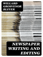 Newspaper Writing and Editing