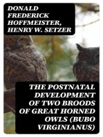 The Postnatal Development of Two Broods of Great Horned Owls (Bubo virginianus)