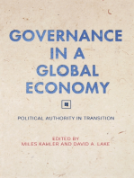 Governance in a Global Economy: Political Authority in Transition