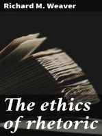 The ethics of rhetoric