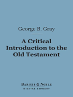 A Critical Introduction to the Old Testament (Barnes & Noble Digital Library)