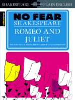 Romeo and Juliet: No Fear Shakespeare Side-by-Side Plain English