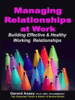 Managing Relationships at Work