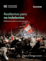 Resilientes pero no indolentes